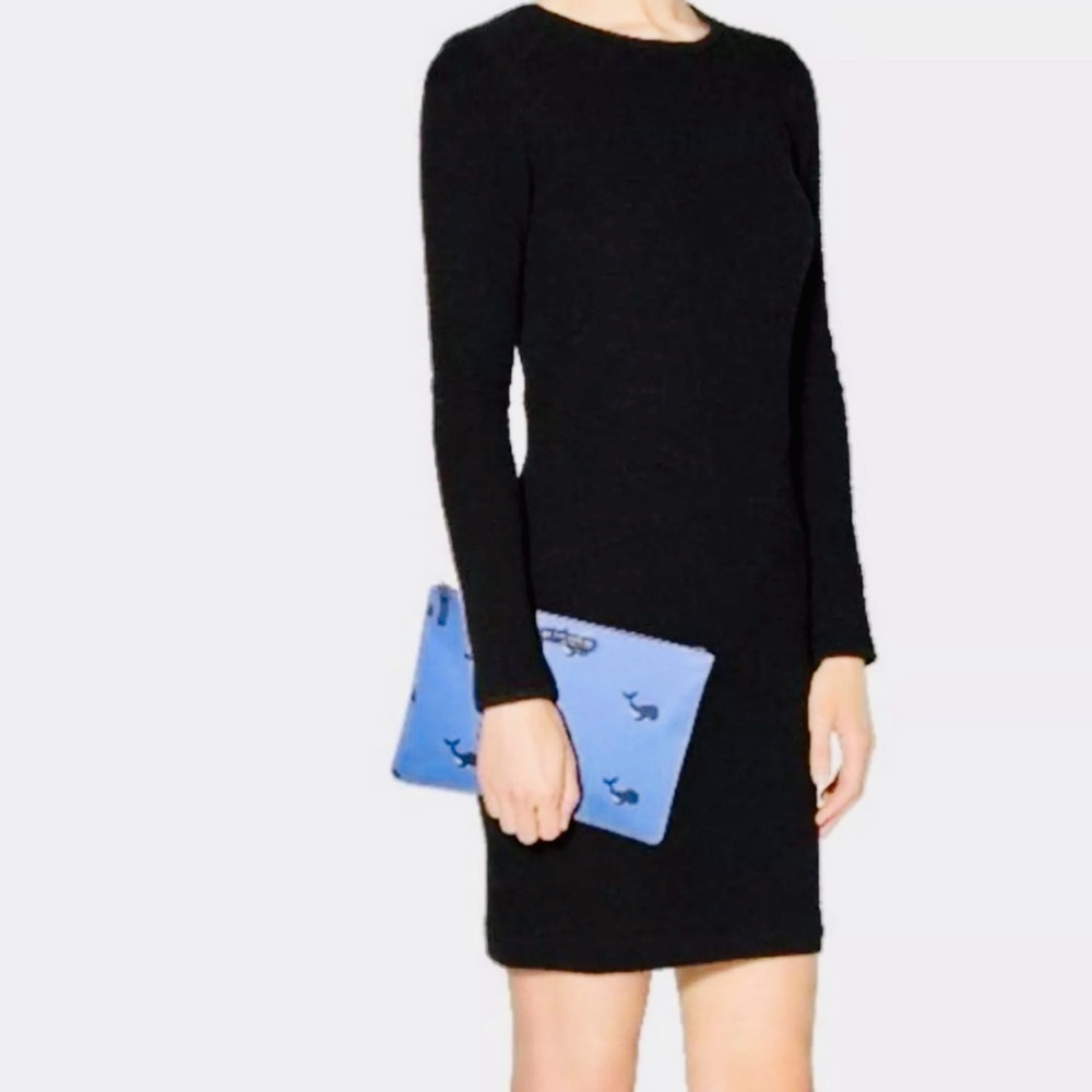 Kate Spade “Off We Go Whale” Gia zippered pouch